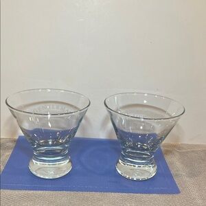 Jack Daniels Gentleman Jack Whiskey Lowball Glass Set Of 2